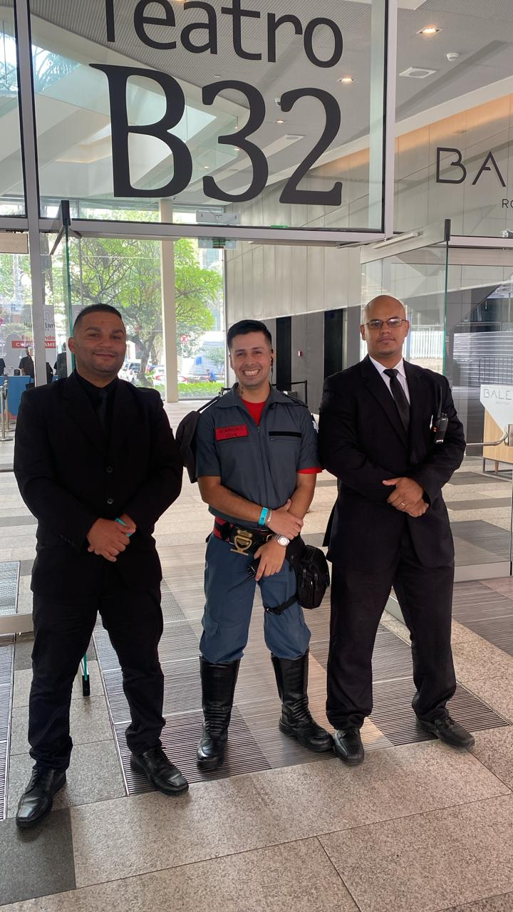 Equipe Observare em evento